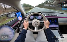 Xem Mercedes-Benz S-Class 2021 đạt vận tốc 250 km/h mà nhẹ nhàng như không trên cao tốc