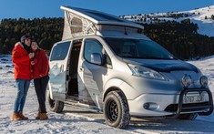 Nissan e-NV200 Winter Camper - Concept van cắm trại chạy điện, vừa tiện nghi vừa thân thiện môi trường