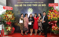 Công ty MEKOVI tổ chức lễ giới thiệu Khu đô thị Chợ Thới Lai mới