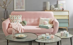 Những mẫu phòng khách phong cách Scandinavia ấn tượng với gam màu pastel