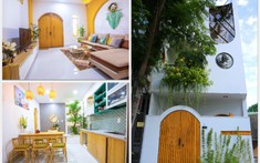 Sau 10 năm ở trọ, vợ chồng trẻ xây được căn nhà 2,5 tầng đẹp như villa