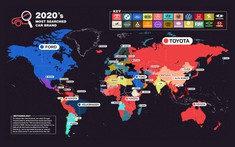 Toyota là thương hiệu xe được tìm kiếm nhiều nhất trong năm 2020, vượt mặt BMW và Mercedes-Benz