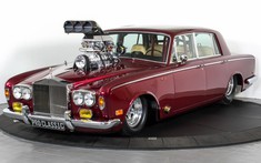 Ngắm chiếc Rolls-Royce độ thành xe đua drag sang trọng bậc nhất thế giới