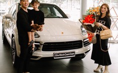 Vợ chồng diễn viên Kiên Hoàng tậu Porsche Cayenne Coupe chơi Tết, giá từ 5 tỷ đồng
