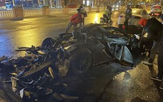 Siêu phẩm McLaren P1 cực hiếm trên thế giới cháy rụi ở Trung Quốc khiến giới mê xe nghĩ đến điều chẳng lành