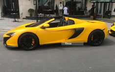 Cận cảnh McLaren 650S Spider từng của Cường "Đô-la" và cả Minh "Nhựa" với màu áo mới