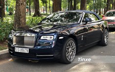 "Độc bản" mui trần Rolls-Royce Dawn của doanh nhân 8X Sài thành bất ngờ tái xuất trong ngày đầu năm 2021