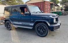 Mercedes-AMG G63 với bản độ Dubai có 4 ghế, trần sao về Việt Nam