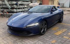 Cận cảnh nhan sắc của siêu xe 4 chỗ ngồi Ferrari Roma độc nhất Việt Nam