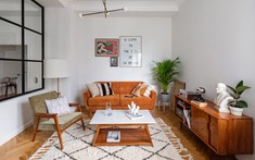 Không gian sống ấm áp, thân thiện trong căn hộ 74m2