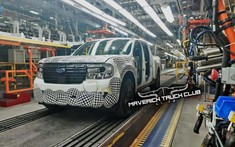 Ford Maverick 2022 - xe bán tải ngắn hơn và rẻ hơn Ranger - lộ diện trong nhà máy