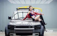 Cô nàng cá tính và Land Rover Defender SE - cặp đôi khiến cánh mày râu không thể rời mắt