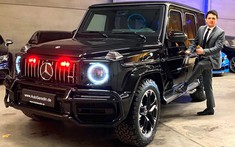 Soi cận cảnh nội và ngoại thất của Mercedes-AMG G63 2021 bọc giáp chống đạn cấp tổng thống