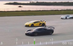 Lamborghini Aventador SVJ và Koenigsegg Agera R bất ngờ bị đánh bại bởi siêu xe này trong cuộc đua drag