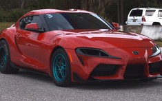 Đây là chiếc Toyota Supra A90 độ 950 mã lực nhanh nhất thế giới, đua drag 9 giây trở xuống