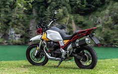 Xe Adventure Moto Guzzi V85 TT ra mắt phiên bản mới vẫn điệu đà và đẹp mắt