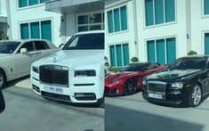 Video quay cảnh khu phố giàu tại Campuchia với dàn xe Rolls-Royce đậu đầy ngoài sân gây choáng cư dân mạng