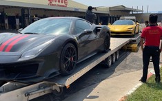 Giới nhà giàu Campuchia đón Ferrari SF90 Stradale đầu tiên về nước cùng Ferrari 488 Pista