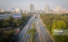 Ngắm nhìn Hà Nội vắng vẻ, bình yên trong sáng mùng 1 Tết Tân Sửu