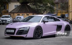 Audi R8 độ Prior Design bất ngờ đổi màu áo để chơi Tết Tân Sửu