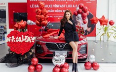 Siêu mẫu Hồng Quế bất ngờ sắm VinFast Lux A2.0 ngay sát Tết