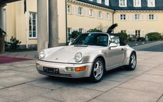 Porsche 911 1992 mui trần của cố huyền thoại Diego Maradona sẽ được bán đấu giá ước tính 4,7 - 6,3 tỷ đồng