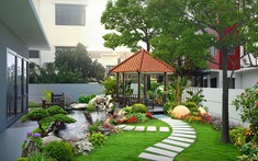 Tiểu cảnh sân vườn là gì? Thiết kế tiểu cảnh sao cho đẹp và chuẩn phong thủy?