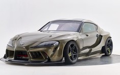 Chiếc Toyota Supra độ đua drift này có thân vỏ hỗn hợp carbon và Kevlar, cộng động cơ 1.000 mã lực