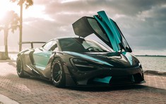 Ngắm chiếc McLaren 720S độ thân vỏ in 3D sợi carbon lộ 100% đầu tiên trên thế giới