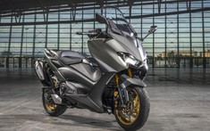 Siêu phẩm xe tay ga Yamaha TMax 560 Tech Max cập bến Việt Nam