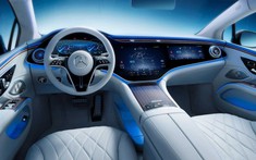 Xe điện cao cấp Mercedes EQS 2022 hé lộ hình ảnh nội thất chính thức