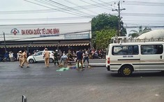 Đồng Nai: Người phụ nữ tử vong tại chỗ sau va chạm với xe container trên QL1A