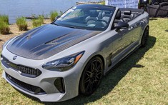 Đây là chiếc Kia Stinger độ thành mui trần độc nhất trên thế giới