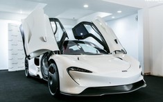 Cận cảnh "nhan sắc" siêu xe 3 chỗ ngồi McLaren Speedtail nhiều khả năng sẽ định cư ở Thái Lan