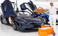 Khám phá phụ kiện Hermes làm riêng tặng Manny Khoshbin, chủ nhân của McLaren Speedtail Hermes độc nhất