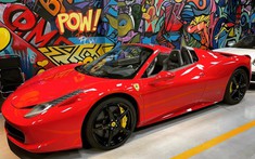 Người chơi lan đột biến ở Hóc Môn tậu siêu xe mui trần Ferrari 458 Spider chỉ có 2 chiếc tại Việt Nam