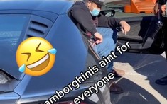 Video này cho thấy siêu xe Lamborghini không dành cho người béo