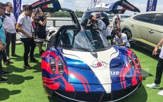 Siêu phẩm Pagani Huayra của Minh "Nhựa" chiếm trọn sóng bên dàn siêu xe trăm tỷ đồng