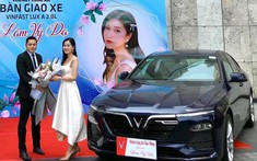 Sau Mercedes-Benz GLC 200, nữ diễn viên Lâm Vỹ Dạ tậu VinFast Lux A2.0