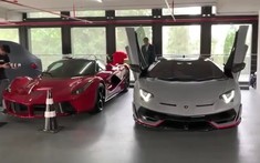 Video: Lamborghini Aventador SVJ mui trần xuất hiện cùng với Ferrari LaFerrari và nhiều xe khủng khác tại Thái Lan