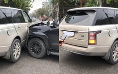 Video: Toyota Fortuner tông móp cửa Range Rover ở giao lộ, túi khí khiến người xem bất ngờ