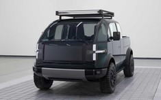 Xe bán tải điện Canoo ra mắt với đặc điểm thùng xe kéo dài, thiết kế gọn gàng, tràn ngập tính năng tiện ích