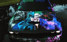 Dodge Challenger "Dark Knight" - Chiếc xe cơ bắp mang vỏ bọc độc đáo, chuẩn cho "fan Người Dơi"