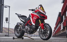 Hé lộ hình ảnh chạy thử của Ducati Multistrada V4 Pike Peak - mẫu Adventure cao cấp nhất của hãng xe Ý