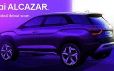 SUV 7 chỗ mới Hyundai Alcazar được hé lộ thiết kế, ra mắt vào đầu tháng sau