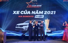 Không phải xe được người dùng bình chọn nhiều nhất nhưng Kia Sorento vẫn đạt giải “Xe của năm 2021”