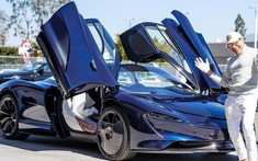 "Ông trùm" nhà đất tậu thêm siêu xe phiên bản Hermes thứ ba, lần này là McLaren Speedtail