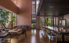 Nhà gạch gốm ở Bát Tràng với 3 lớp thông gió, cách nhiệt độc đáo