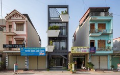 Ngôi nhà ống nhiều cây xanh và không gian thư giãn ngoài trời