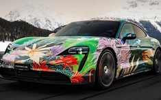 Nhìn ngắm vẻ đẹp của chiếc Porsche Taycan "Nữ hoàng Bóng đêm" độc nhất vô nhị